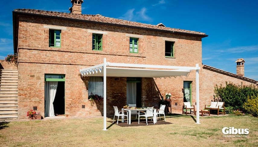 Leaning Pergolas