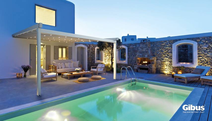 Leaning Pergolas