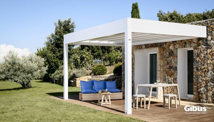 Leaning Pergolas